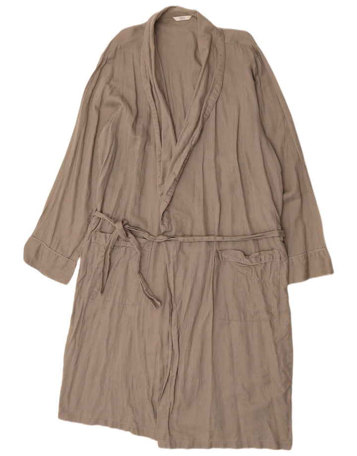 Cappotto da donna Marks & Spencer UK 14 Lino grigio medio