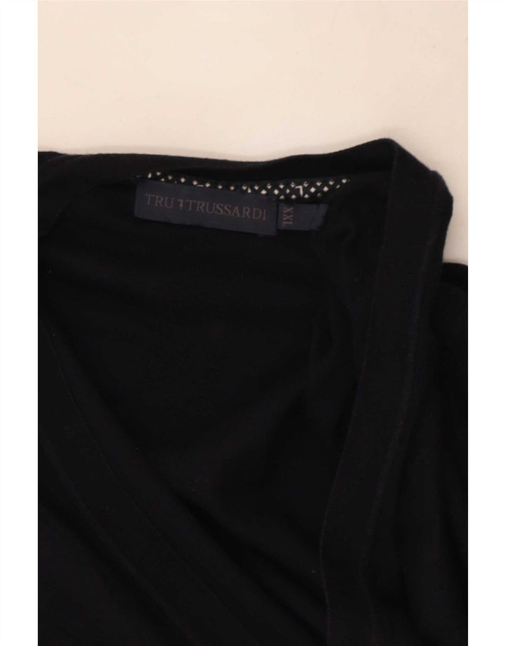Maglione Cardigan Uomo Trussardi 2XL Blu Navy