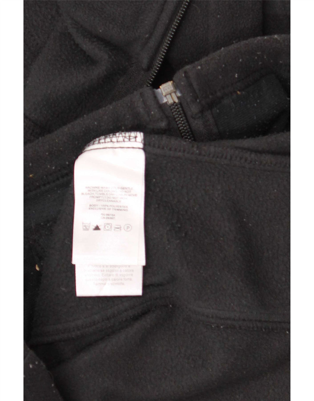 Giacca in pile oversize da donna Columbia UK 10 Small Poliestere nero