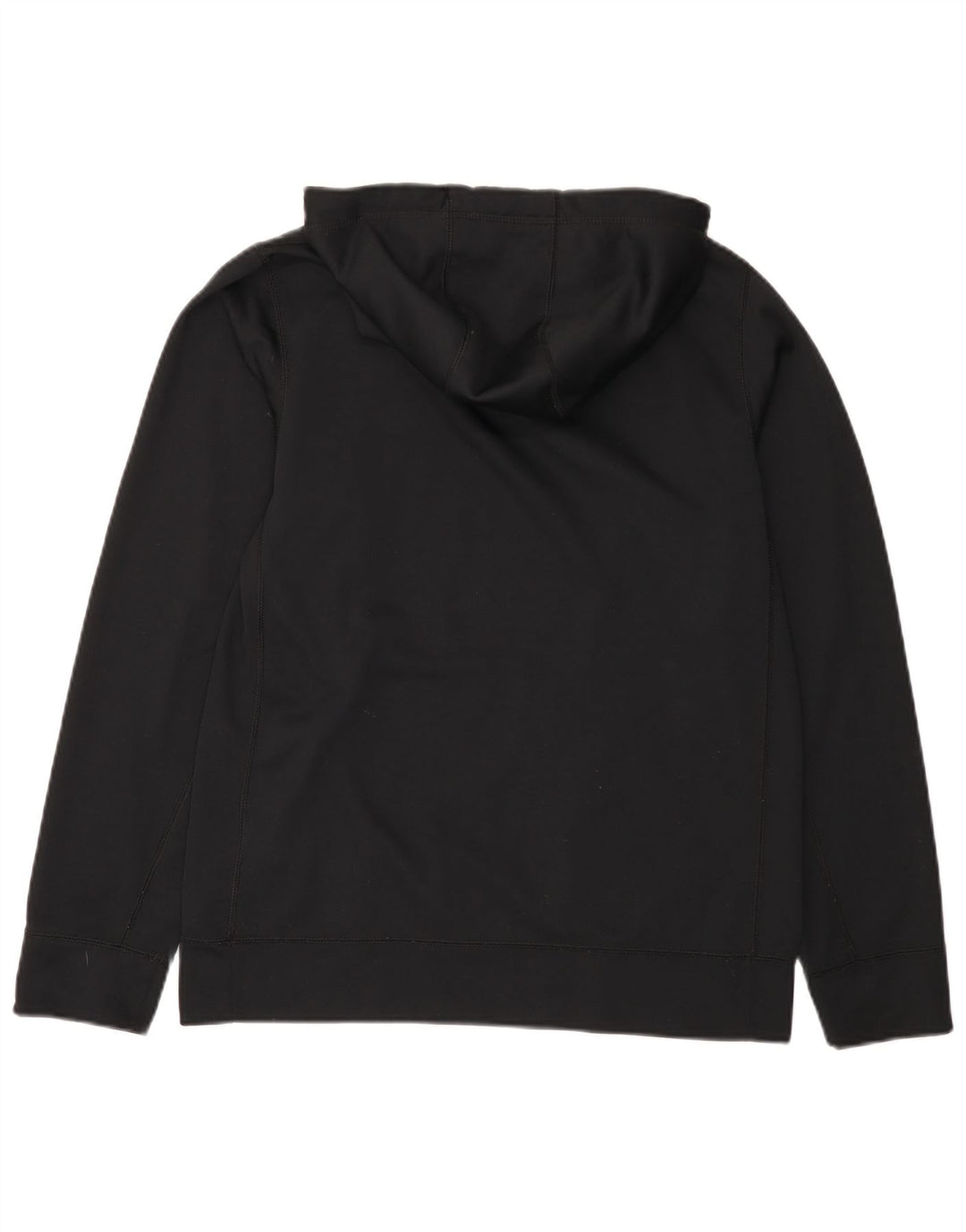 NIKE Felpa con cappuccio grafica Therma-Fit da uomo, piccola, in poliestere nero