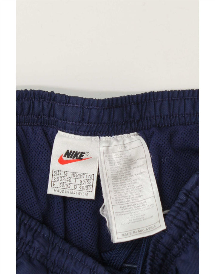Pantaloni da tuta da uomo Nike UK 38/40 Nylon blu navy medio