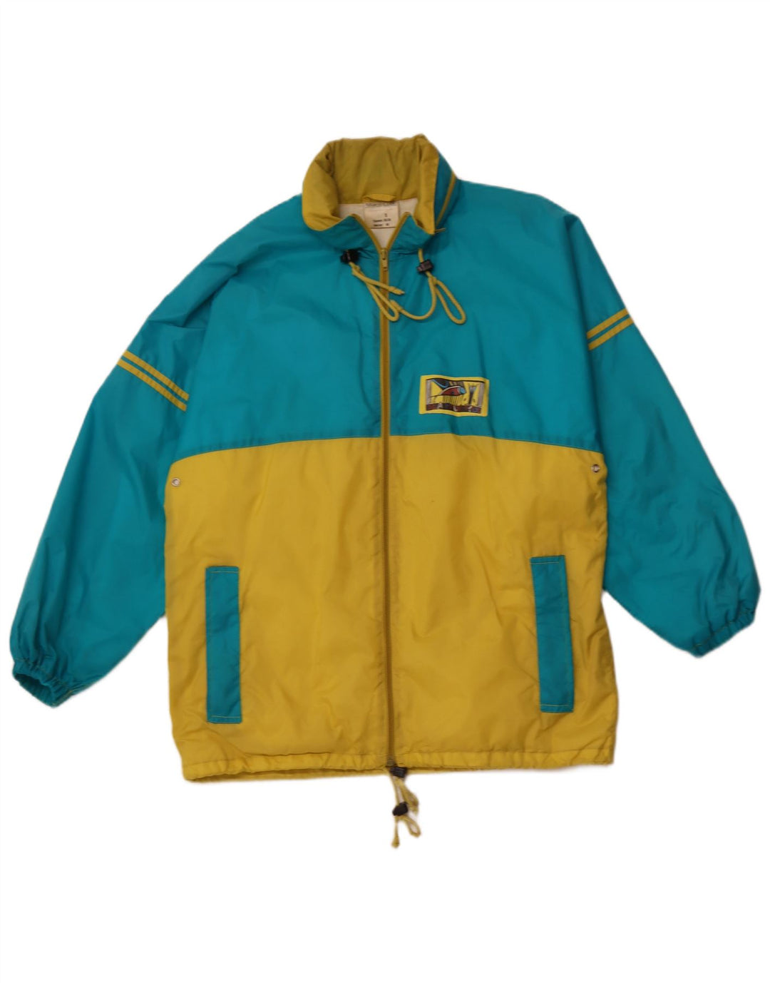 Giacca a vento unisex da uomo Marcel Clair EU 46 Small Blue Polyamide