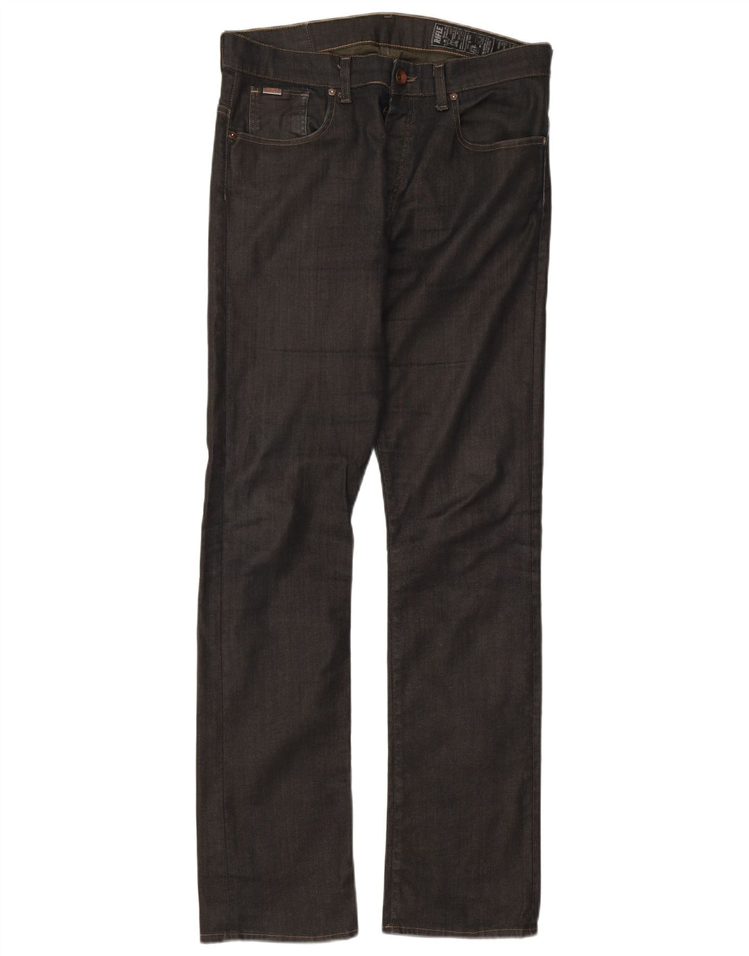 Jeans dritti da uomo Rifle W34 L32 in cotone grigio