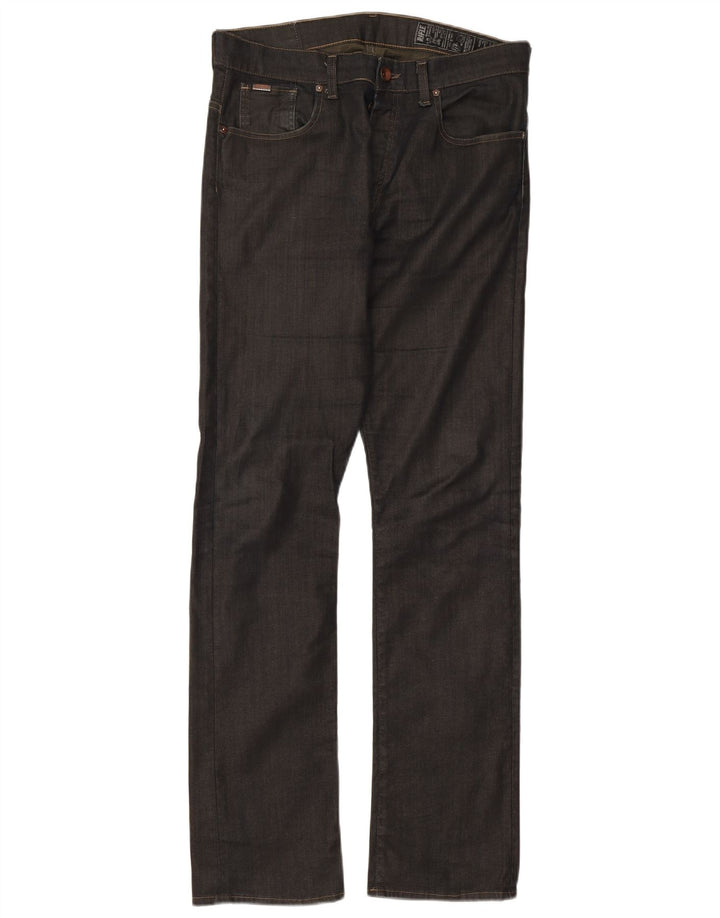Jeans dritti da uomo Rifle W34 L32 in cotone grigio