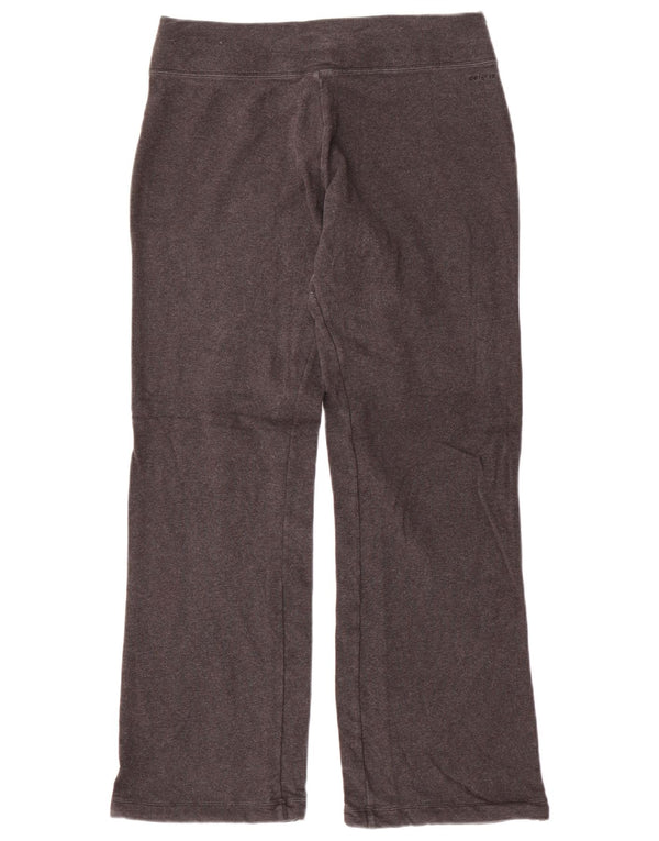 Pantaloni da tuta NIKE Dri Fit da donna UK 14 cotone grigio medio