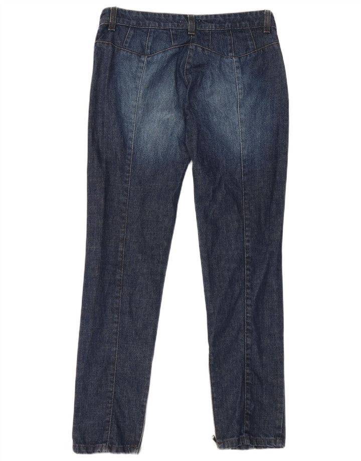 Jeans Slim Donna Pinko W28 L28 Blu Cotone