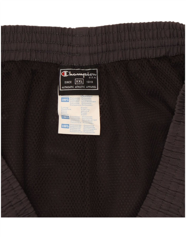 Pantaloni da tuta da uomo Champion 2XL Poliestere nero