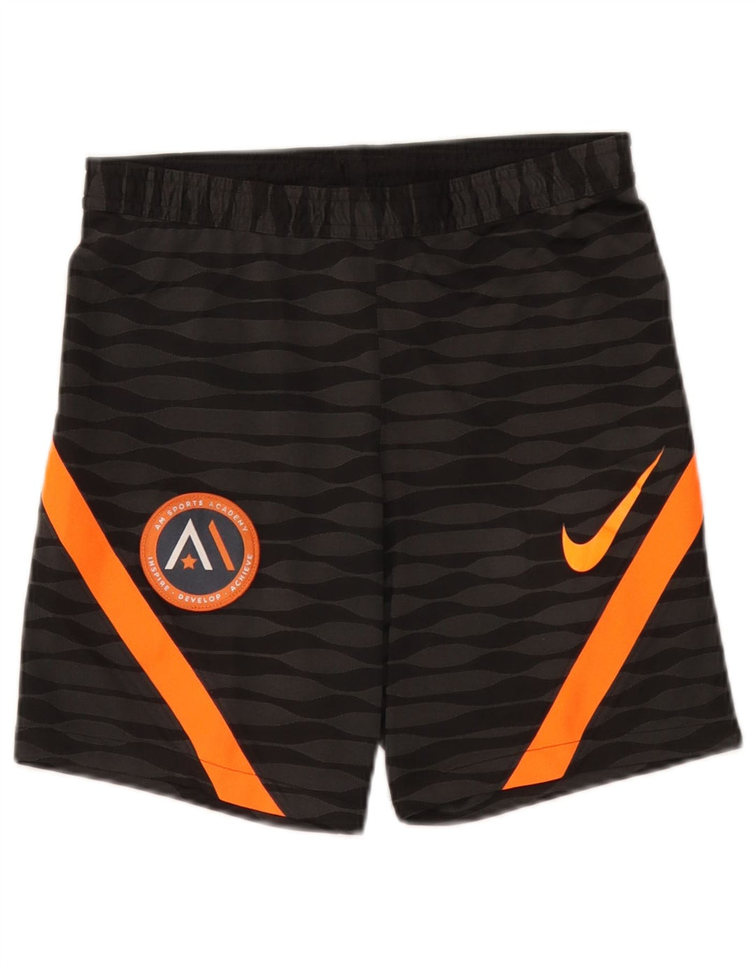 Pantaloncini sportivi Nike Dri Fit Slim da uomo, piccoli, in poliestere color block nero