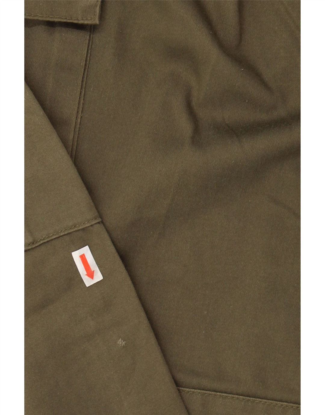 VINTAGE Mens Straight Cargo Trousers W34 L30 Khaki Vintage Vintage and Second-Hand Vintage from Messina Hembry 