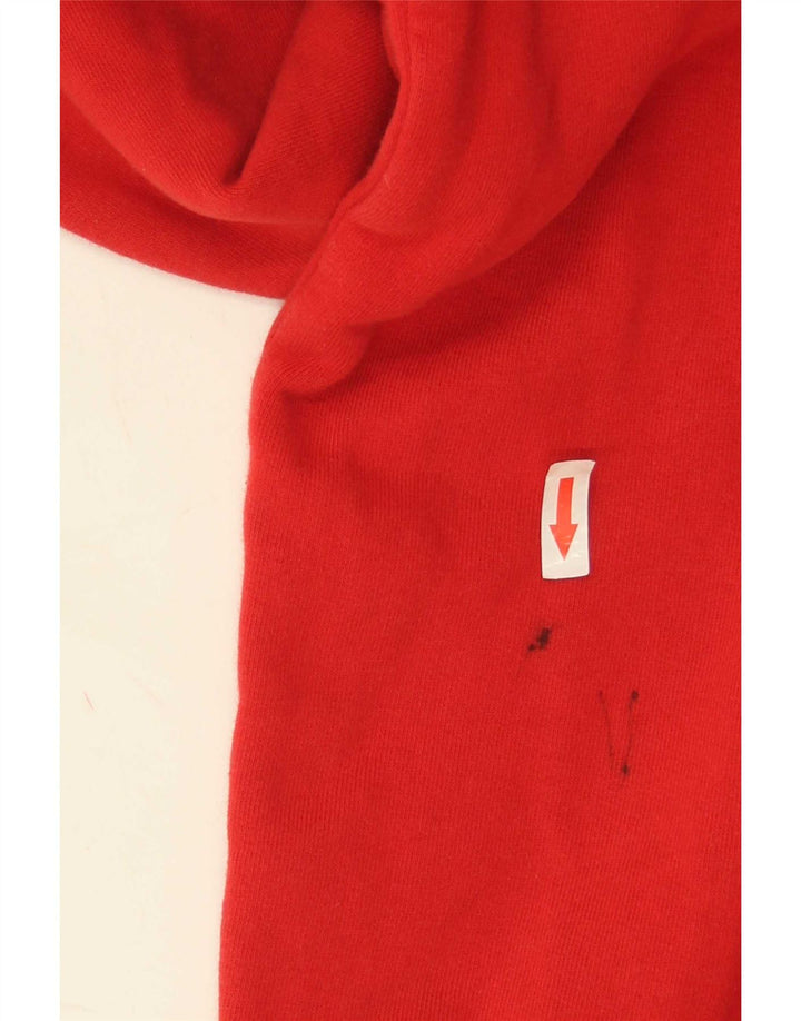 Felpa grafica da uomo Adidas Jumper XL rosso cotone