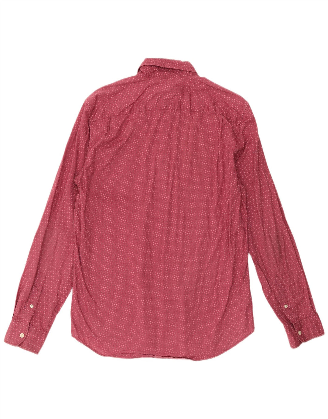 Camicia Gap da uomo slim fit in cotone a pois bordeaux medio