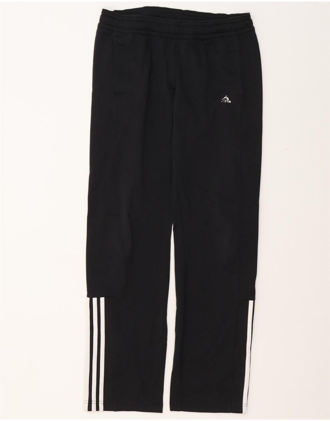 Pantaloni da tuta da donna Adidas UK 8/10 Small Nero Poliestere