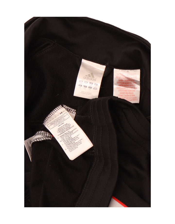 ADIDAS Giacca da tuta da ragazza 13-14 anni nera Colourblock Sports