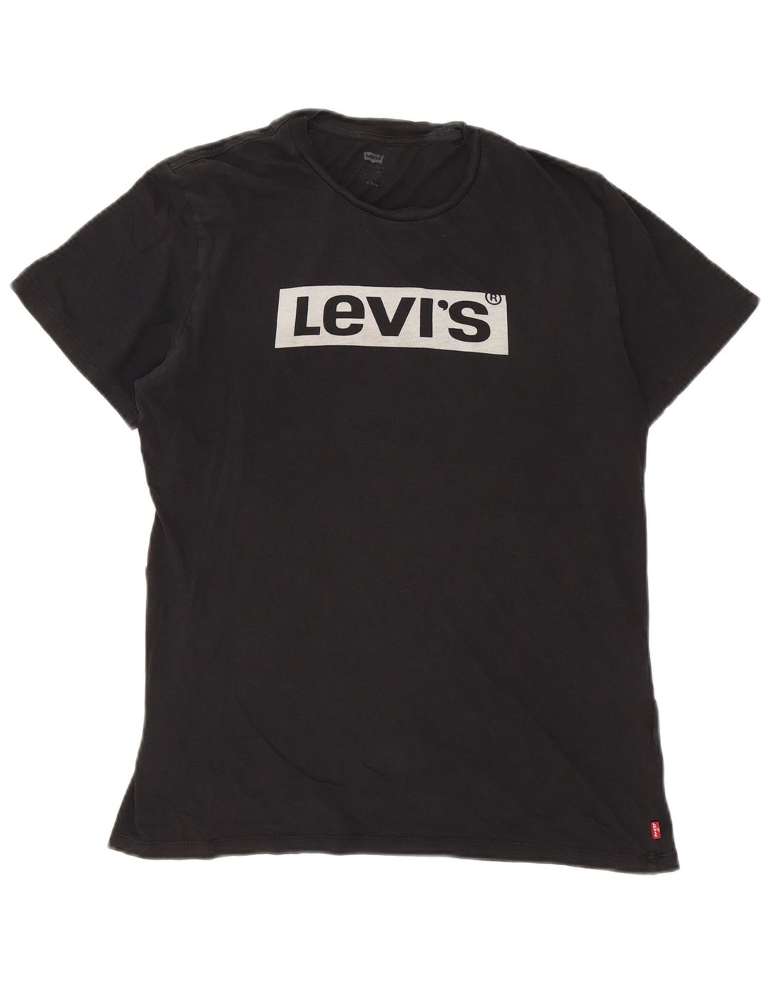 T-shirt grafica da uomo Levi's Top in cotone nero medio