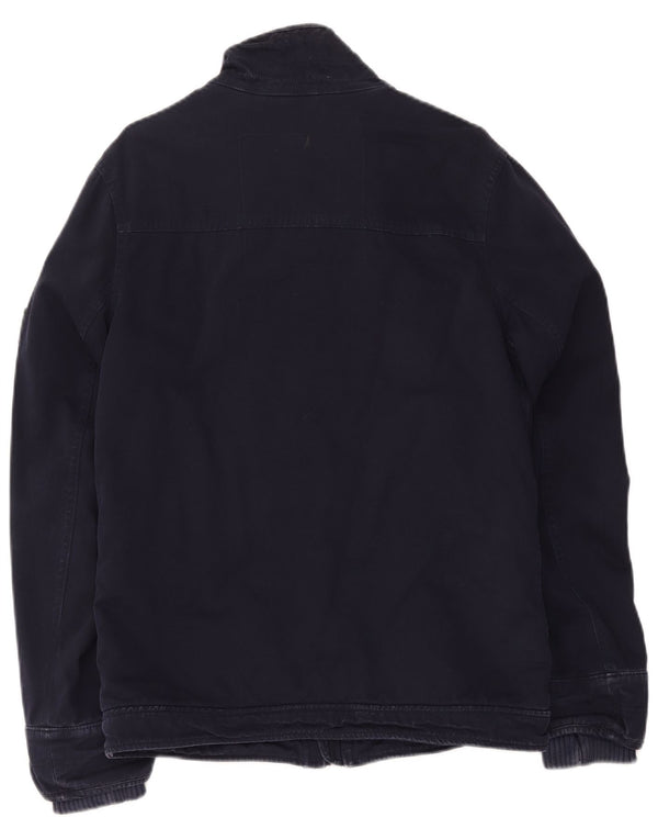 Giacca da uomo Sherpa Utility Superdry UK 38 cotone blu navy medio