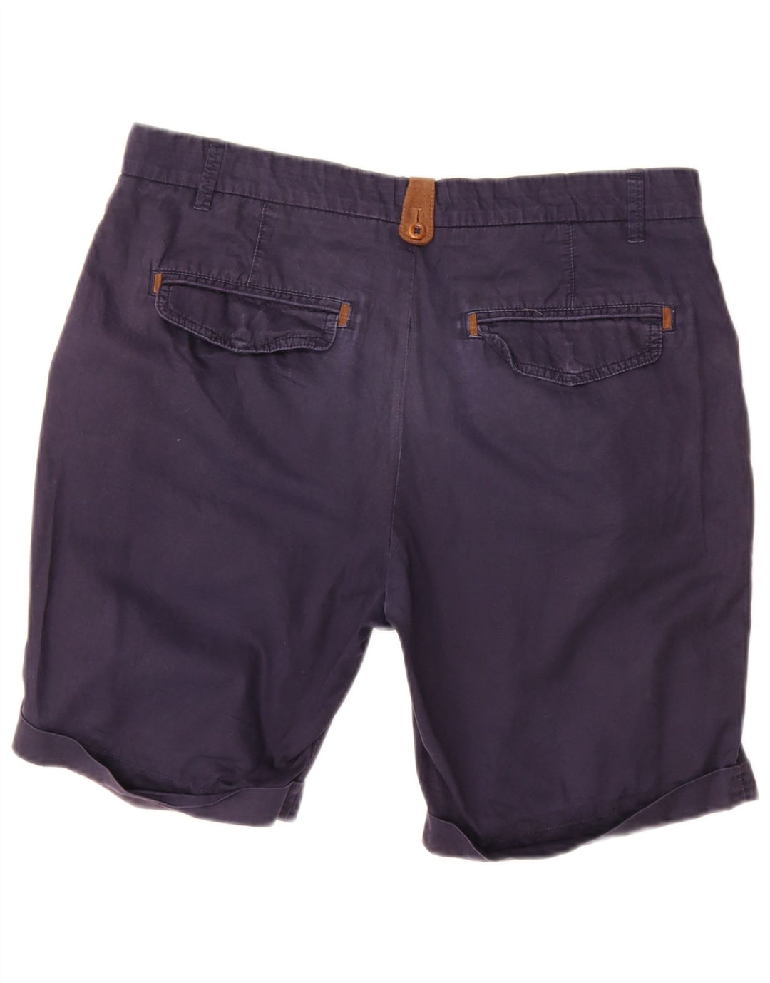 Pantaloncini chino da uomo Zara EU 42 Large W32 Blu navy