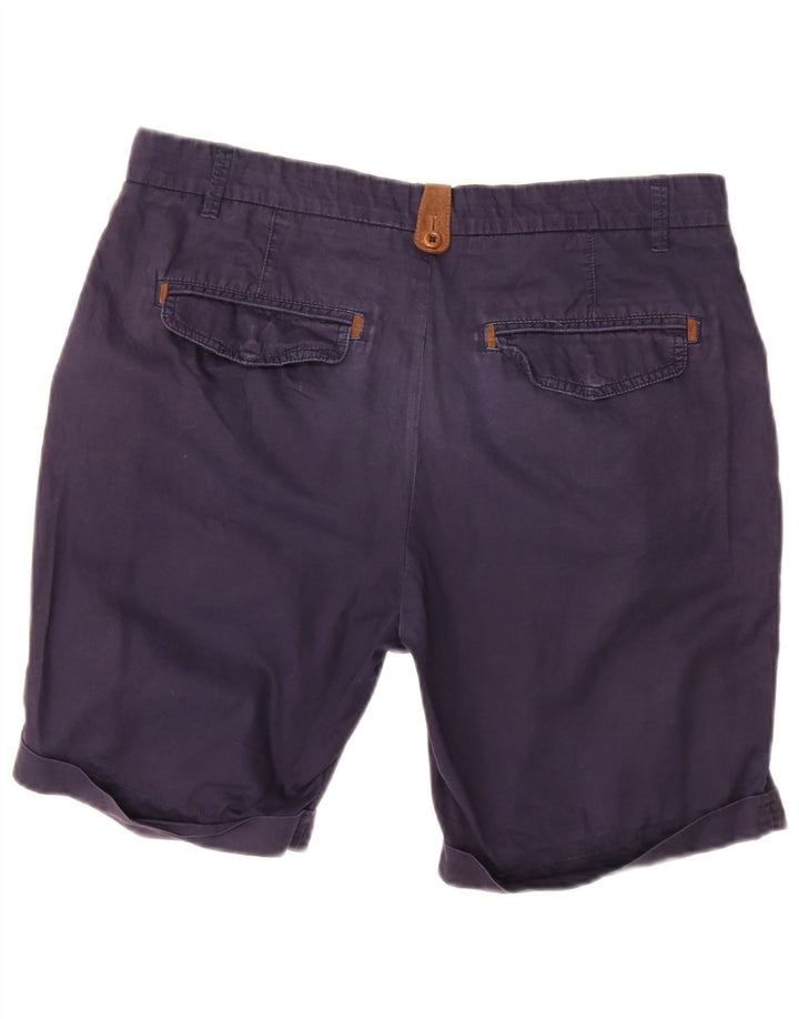 Pantaloncini chino da uomo Zara EU 42 Large W32 Blu navy