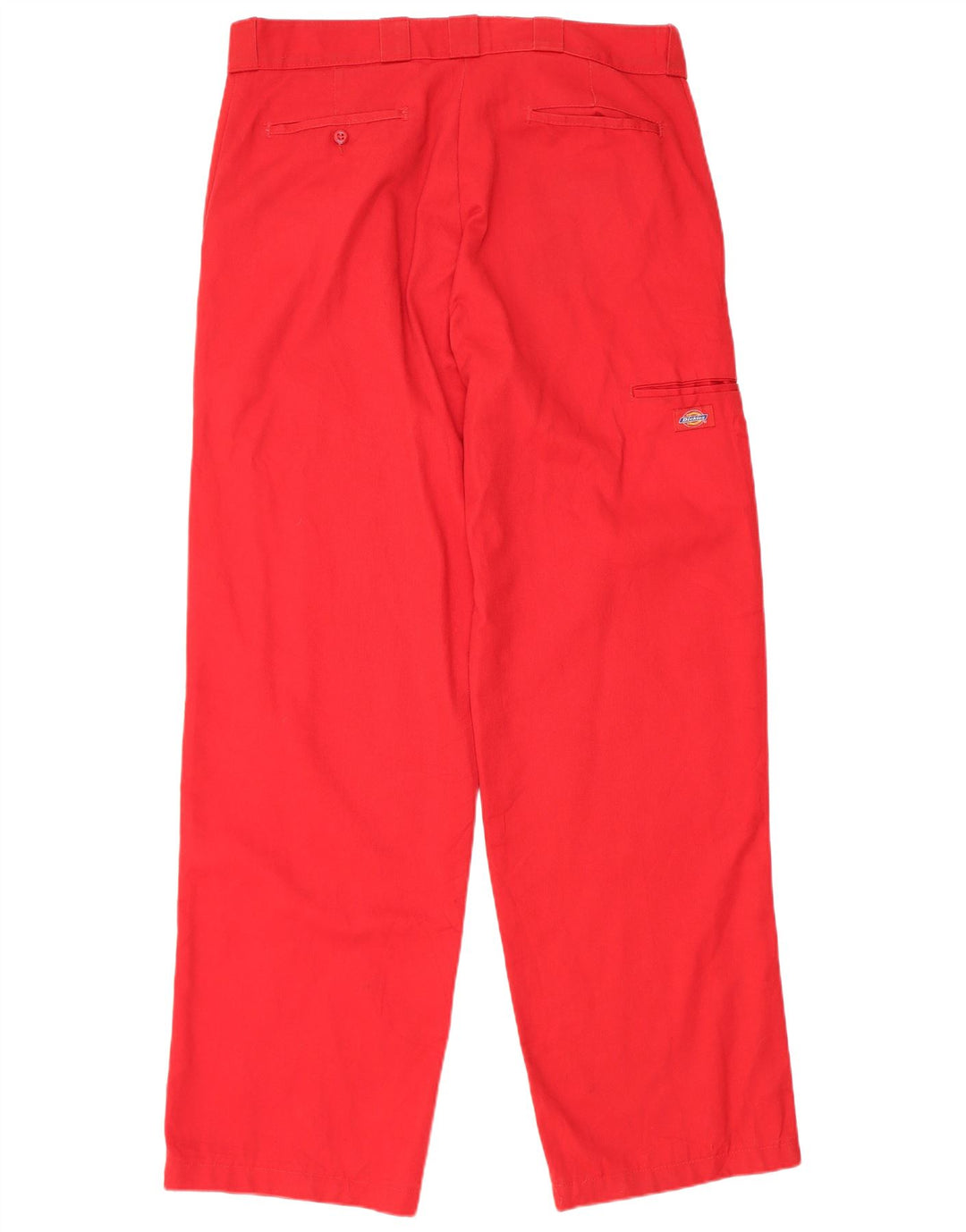 Pantaloni cargo da uomo larghi Dickies W36 L33 poliestere rosso