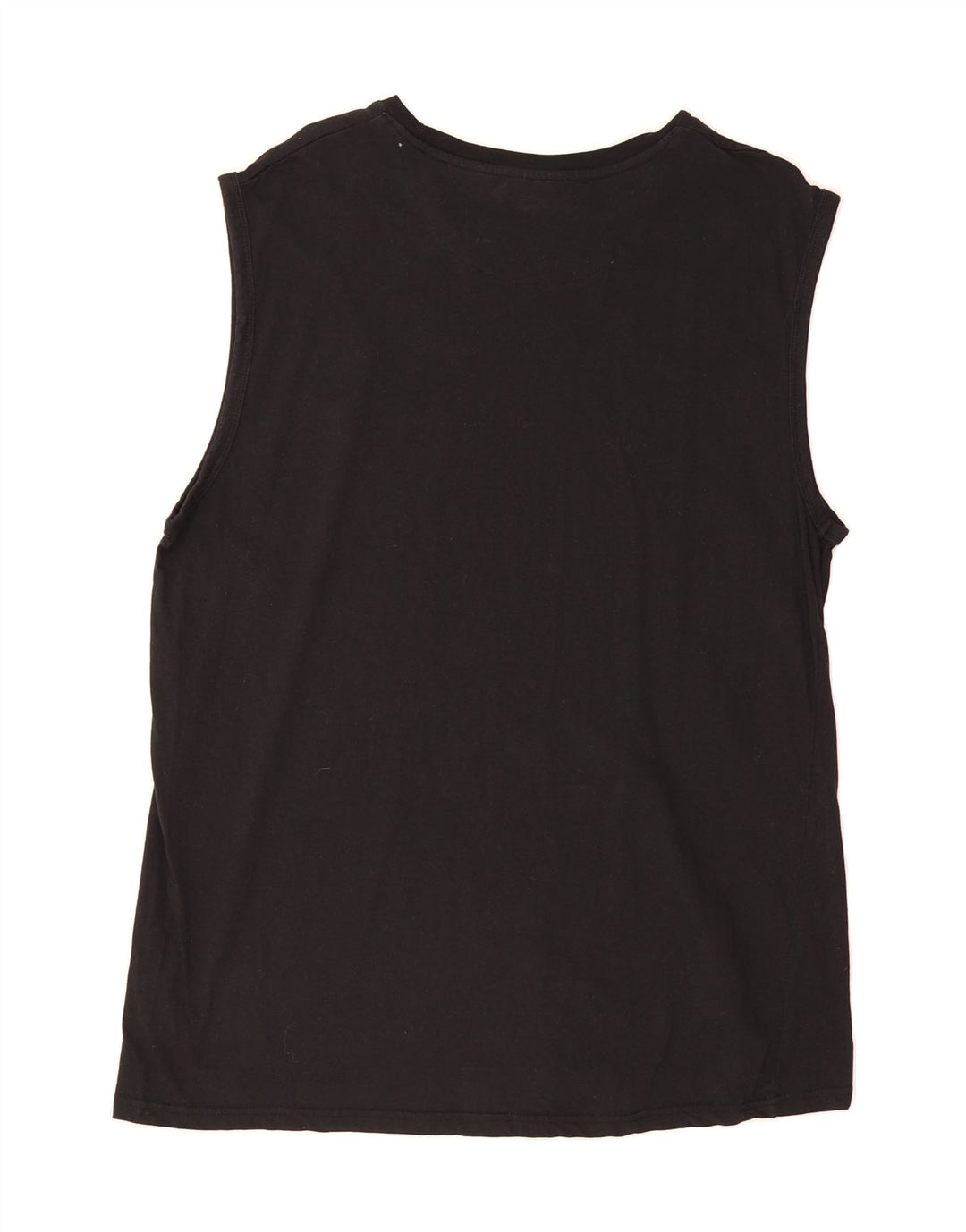 PIERRE CARDIN Mens Paris Vest Top 3XL Black Cotton Vintage Pierre Cardin and Second-Hand Pierre Cardin from Messina Hembry 