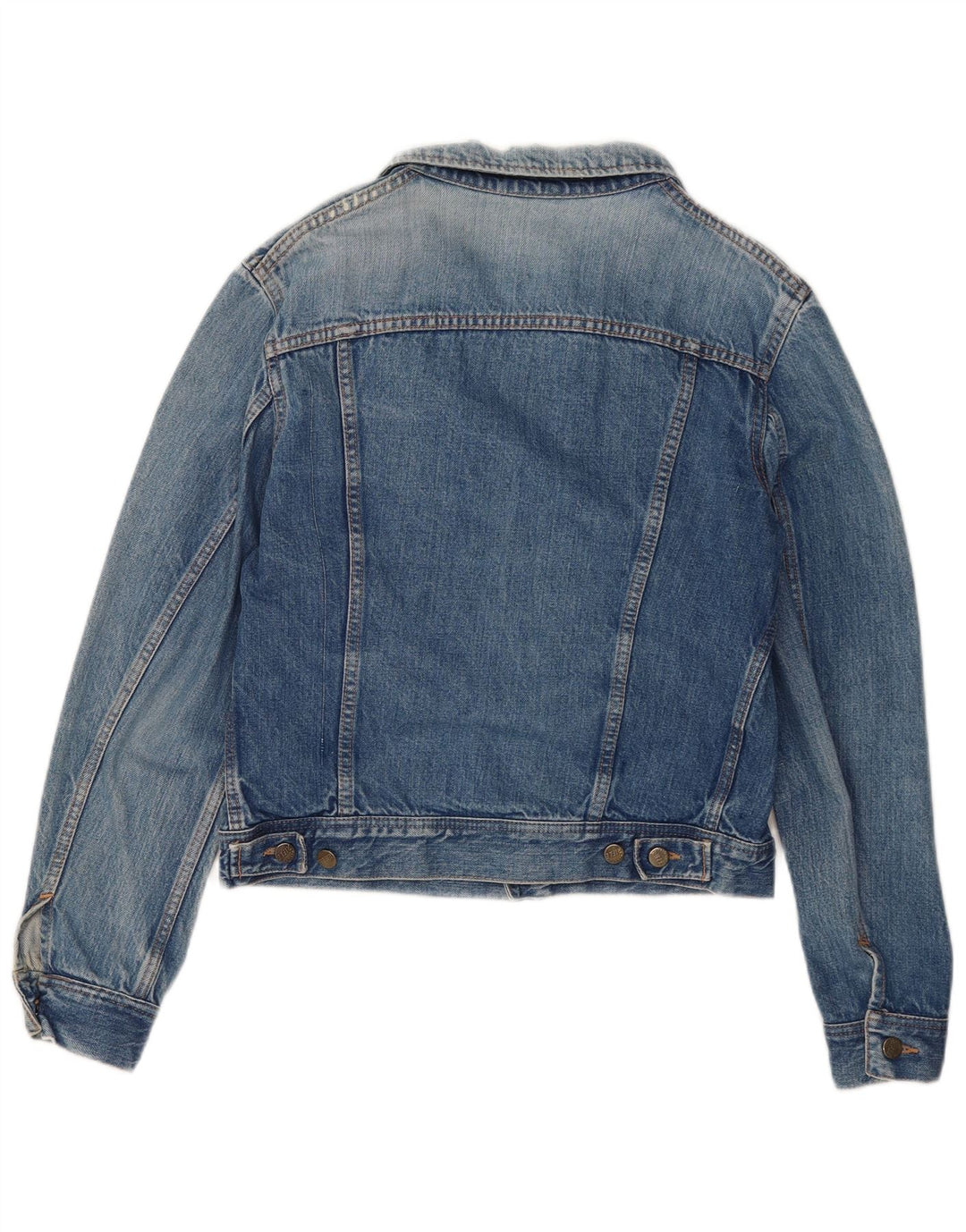Giacca Jeans Uomo Rifle IT 48 Blu Medio Cotone