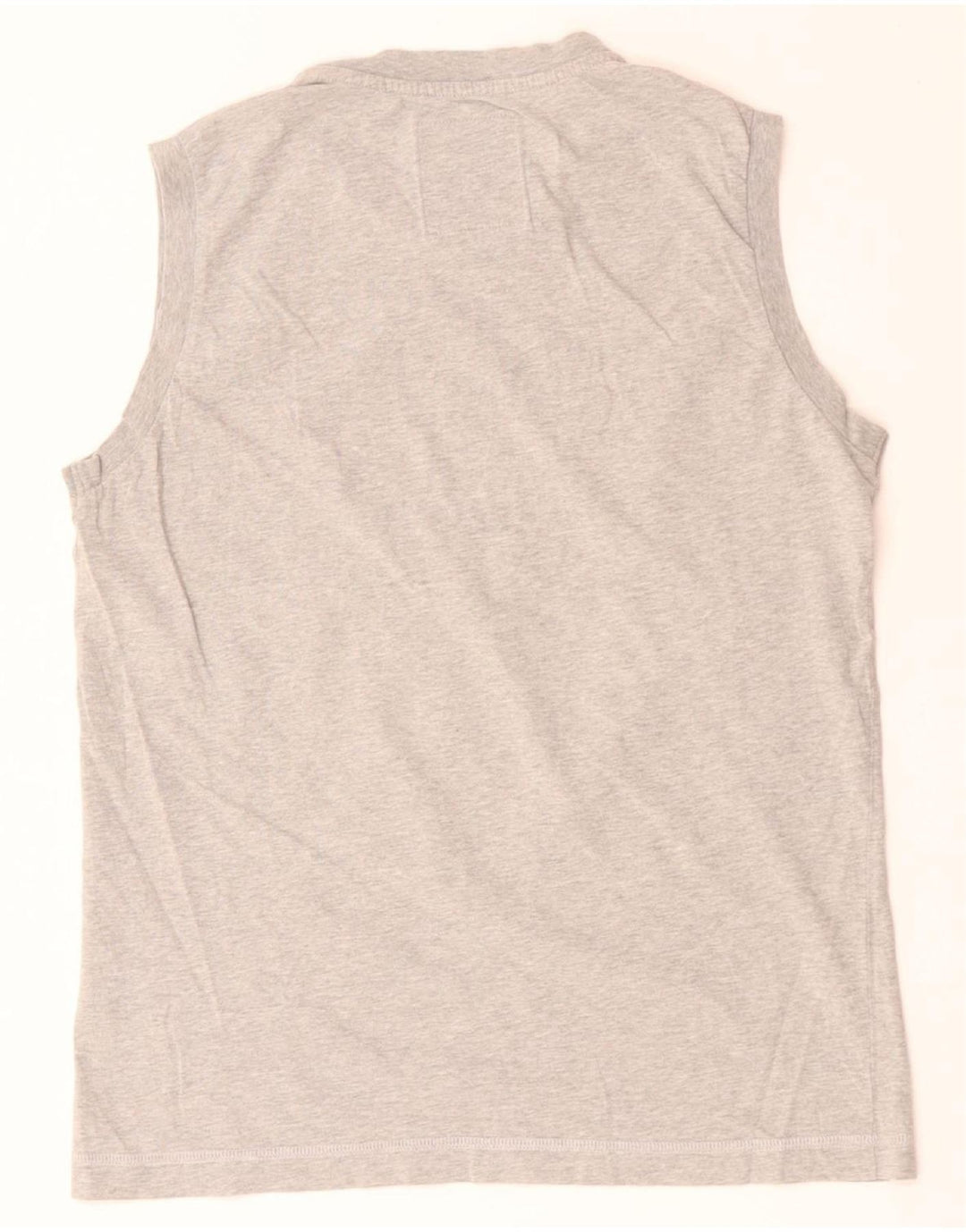 CHAMPION Canotta grafica da uomo della New York University piccola in cotone grigio