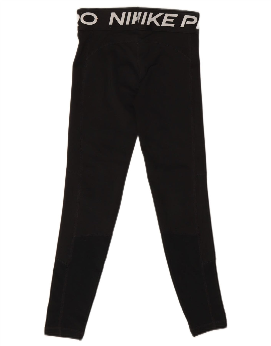 Leggings grafici Nike Dri Fit per ragazze 9-10 anni piccoli in poliestere nero