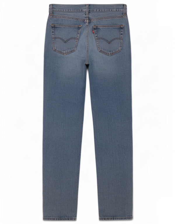 Levi's Uomo 504 Jeans dritti regolari W34 L33 Blu