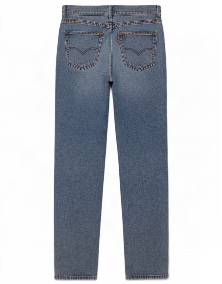 Levi's Uomo 504 Jeans dritti regolari W34 L33 Blu