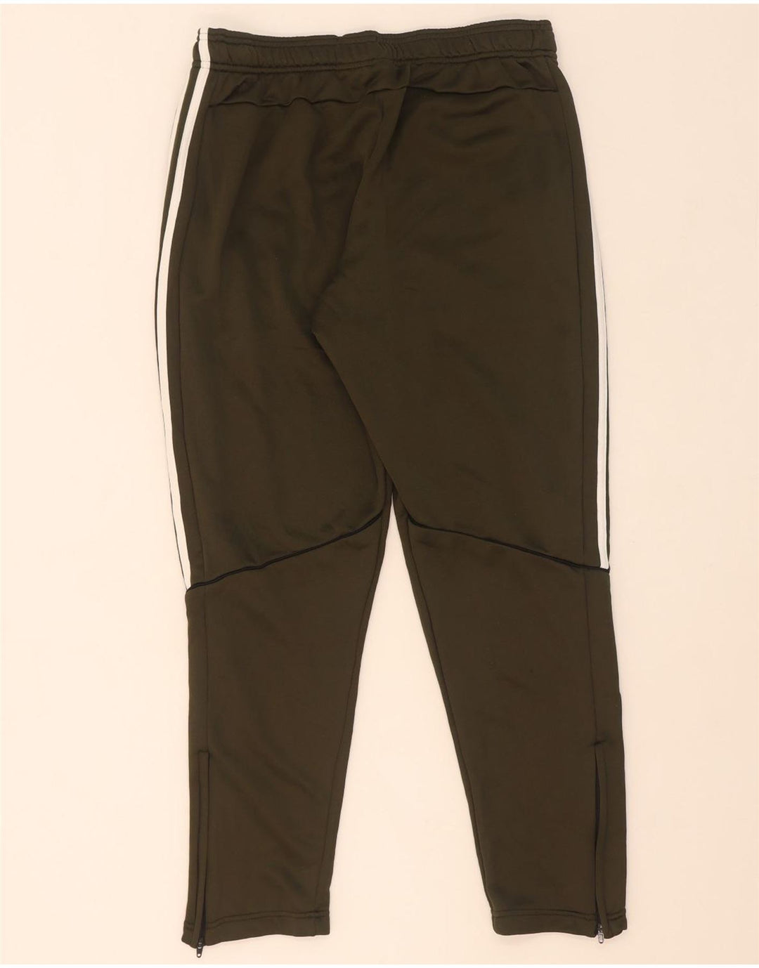 Pantaloni da tuta da uomo Adidas Large in poliestere kaki