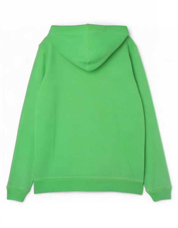 Maglione con cappuccio grafico da donna Converse UK 10 piccolo cotone verde