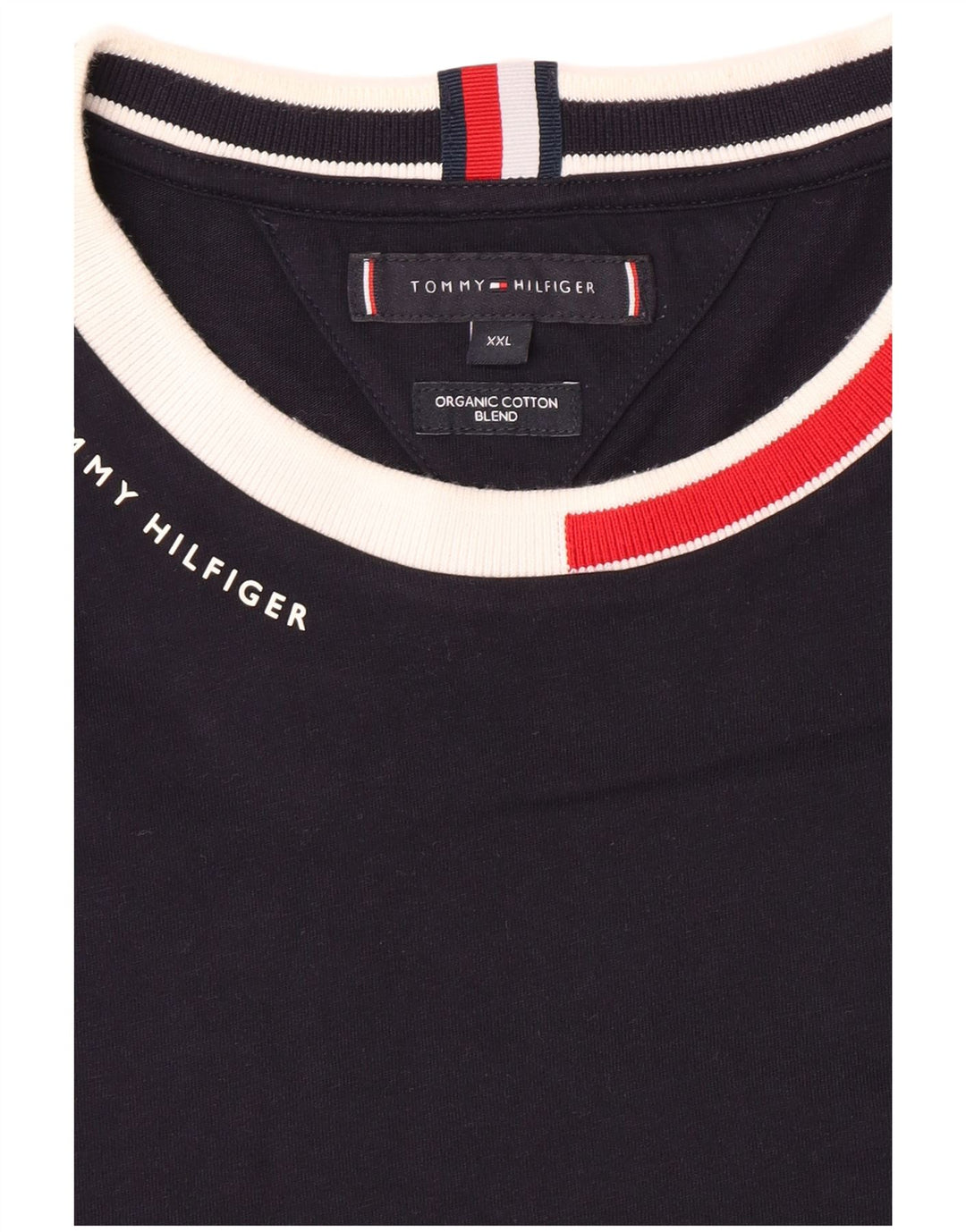 Maglietta da uomo Tommy Hilfiger Top 2XL Blu navy