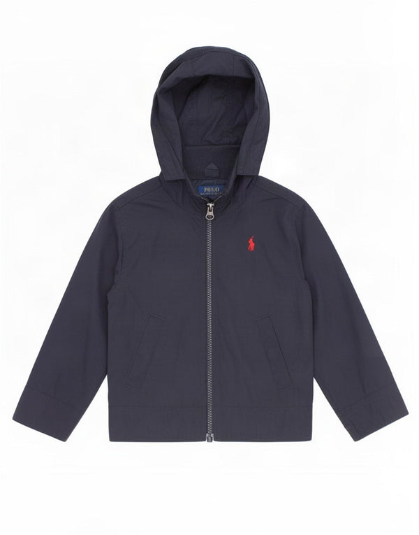 Giubbotto bomber con cappuccio da bambino Polo Ralph Lauren da bambino 18-24 mesi blu navy