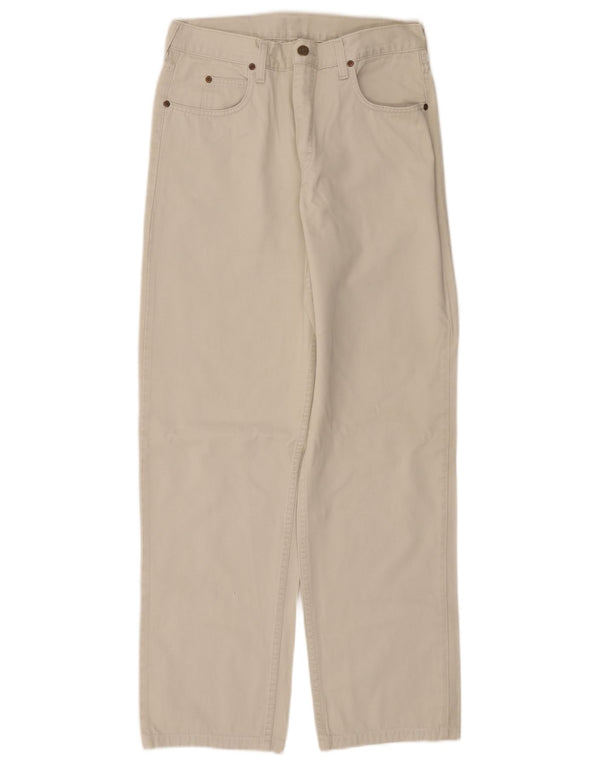 Pantaloni casual larghi da uomo Lee Kansas W33 L34 cotone beige