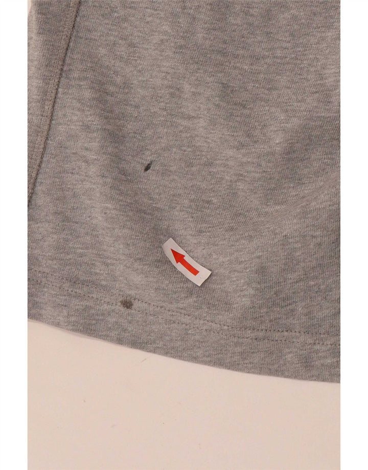 Pantaloncini sportivi Nike da uomo piccoli in cotone grigio