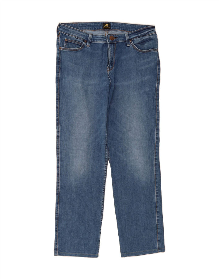 LEE Womens Marion Straight Jeans  W31 L27 Blue Cotton Vintage Lee and Second-Hand Lee from Messina Hembry 