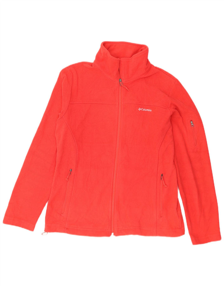 Giacca in pile da donna Columbia UK 16 Large Rosso Poliestere