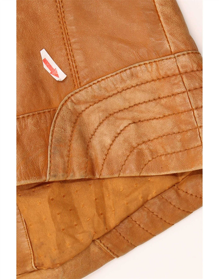 Giacca in pelle da donna Bonita IT 40 piccola marrone
