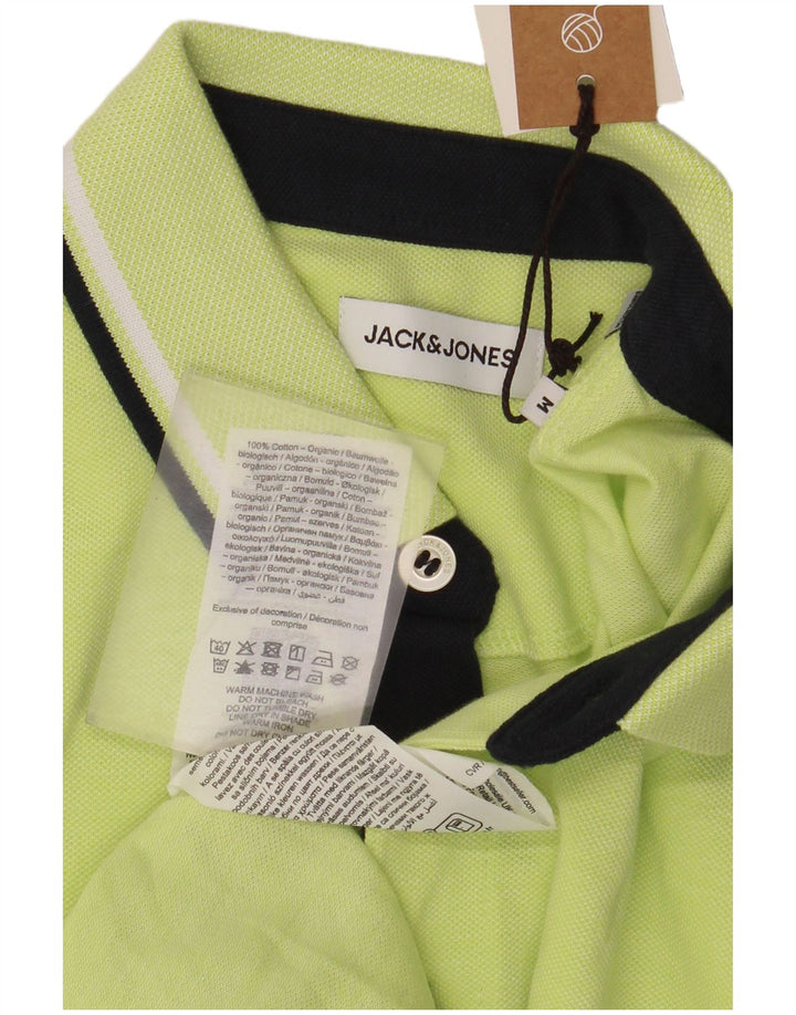 Polo da uomo Jack & Jones in cotone verde medio