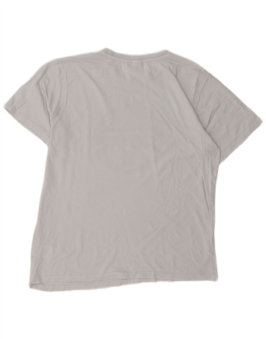 T-shirt grafica da uomo Sergio Tacchini Top XL in cotone grigio
