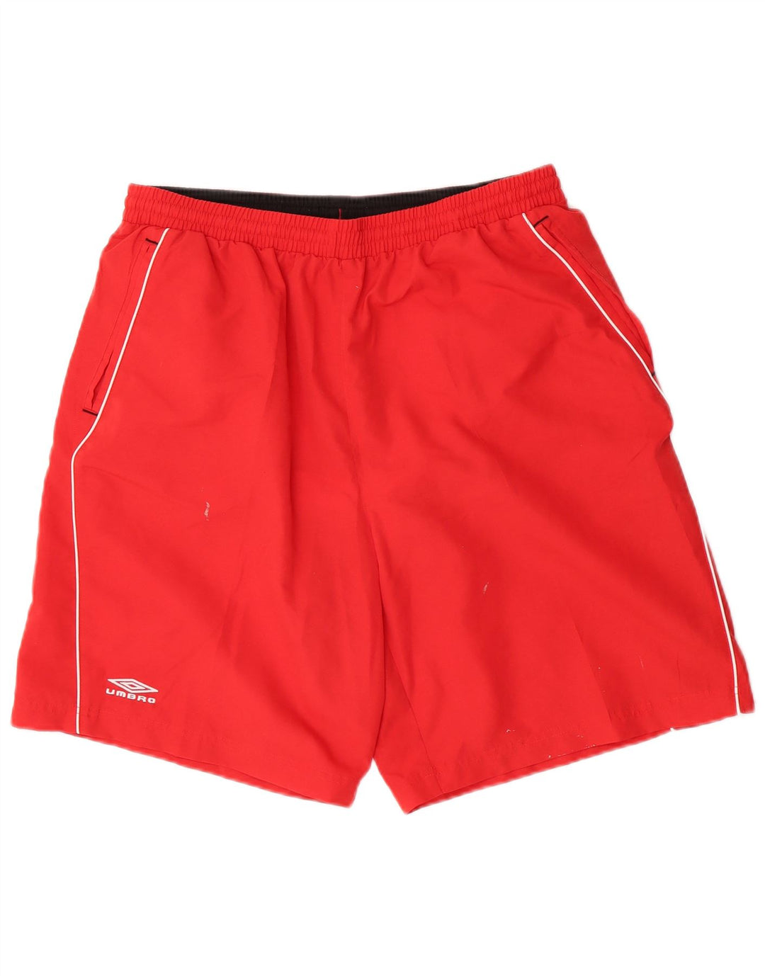 Pantaloncini sportivi grafici da uomo Umbro 2XL Poliestere rosso