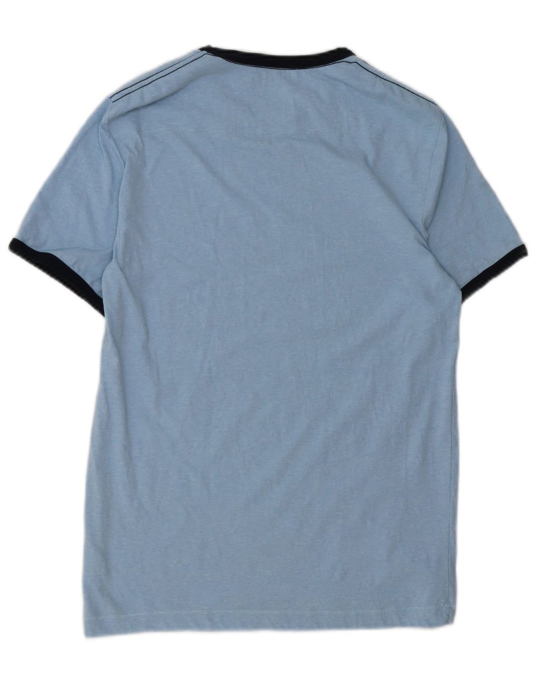 T-shirt da uomo FRENCH CONNECTION Top piccola in cotone blu