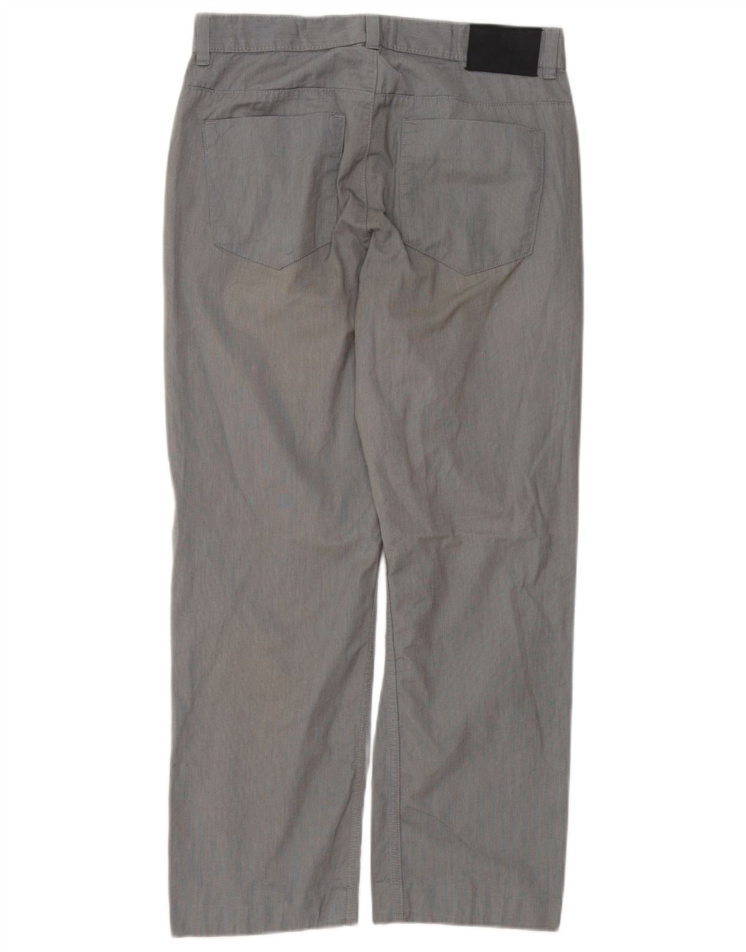 CALVIN KLEIN Pantaloni casual dritti da uomo W30 L27 Cotone grigio
