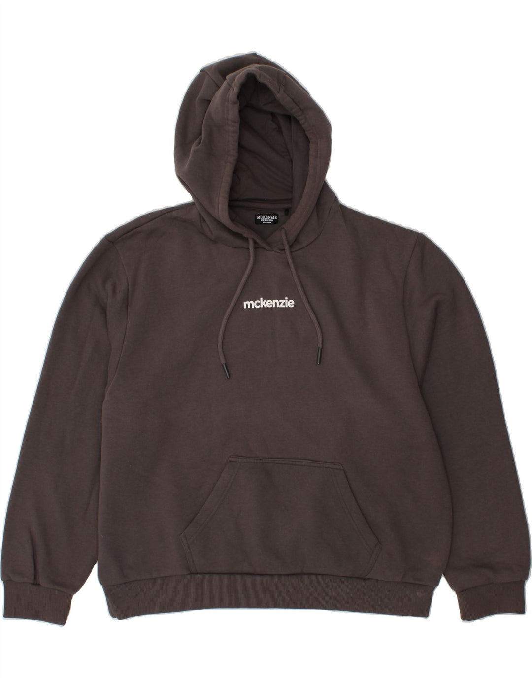 MCKENZIE Womens Oversized Hoodie Jumper UK 18 XL Grey Vintage Mckenzie and Second-Hand Mckenzie from Messina Hembry 