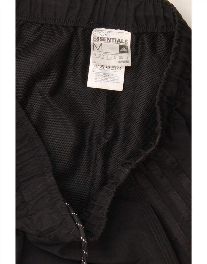 Pantaloncini sportivi Adidas Climalite da uomo medio poliestere nero