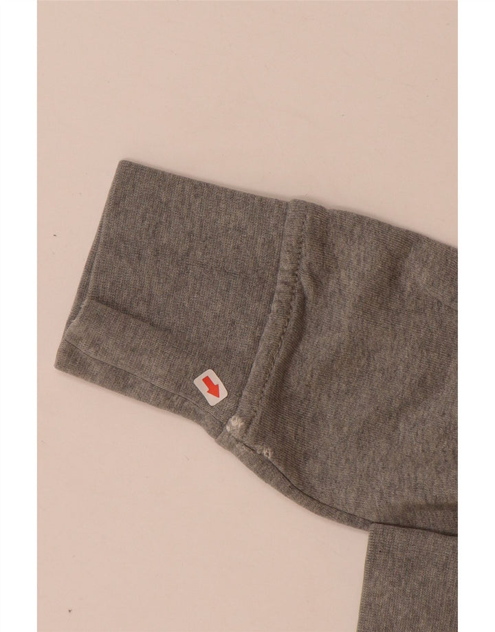 Felpa da uomo Tommy Hilfiger Maglione piccolo cotone chiazzato grigio