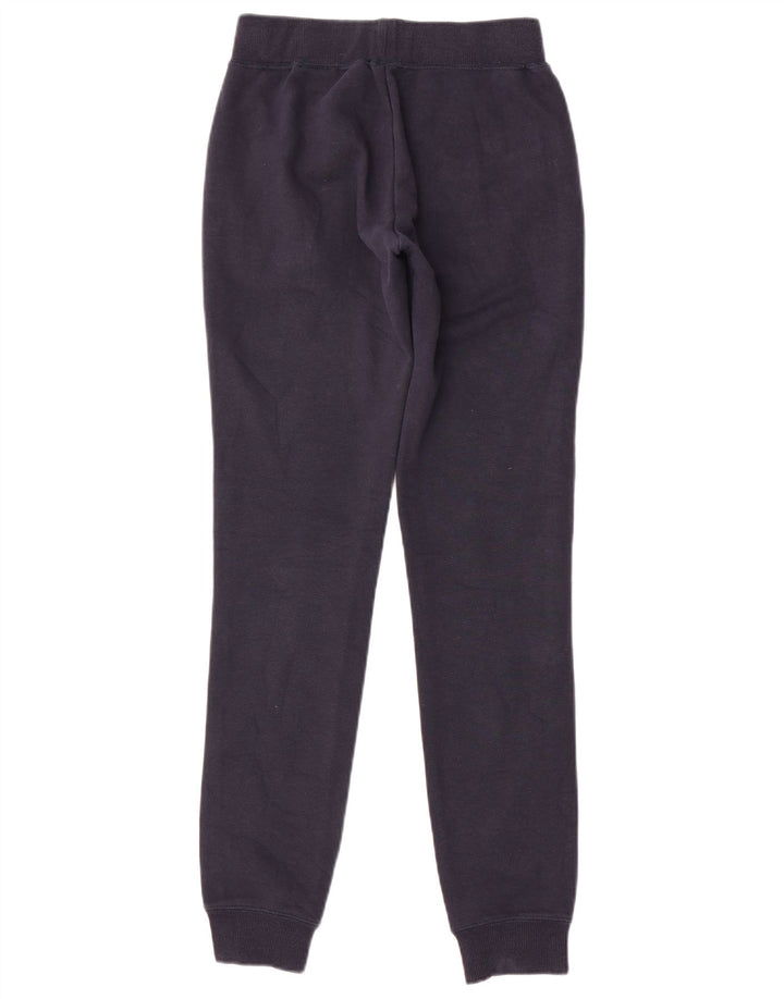 Pantaloni da tuta da donna REEBOK Joggers UK 0/2 2XS Blu Navy Cotone