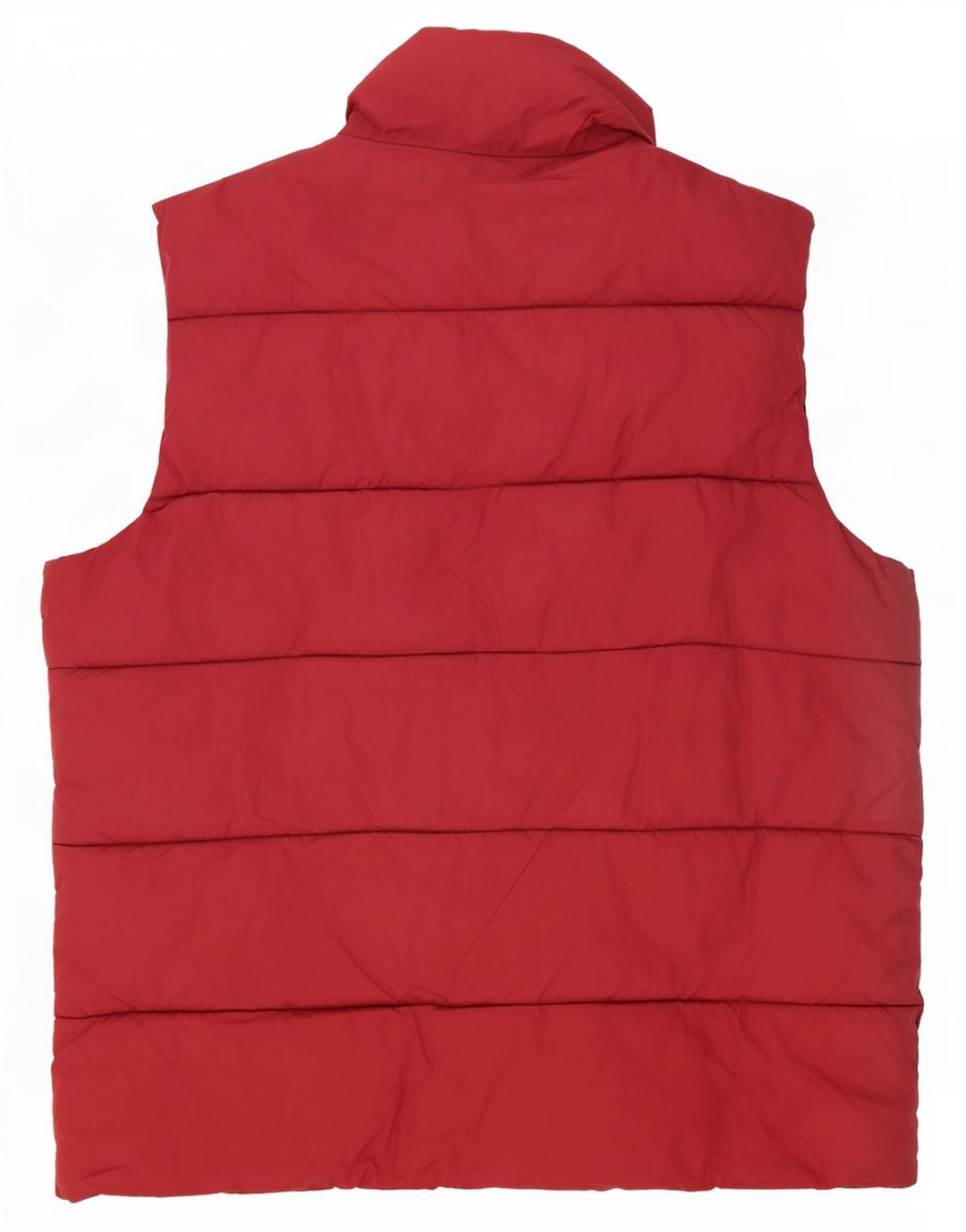 Gilet imbottito da uomo Kappa UK 40 Large rosso in poliammide