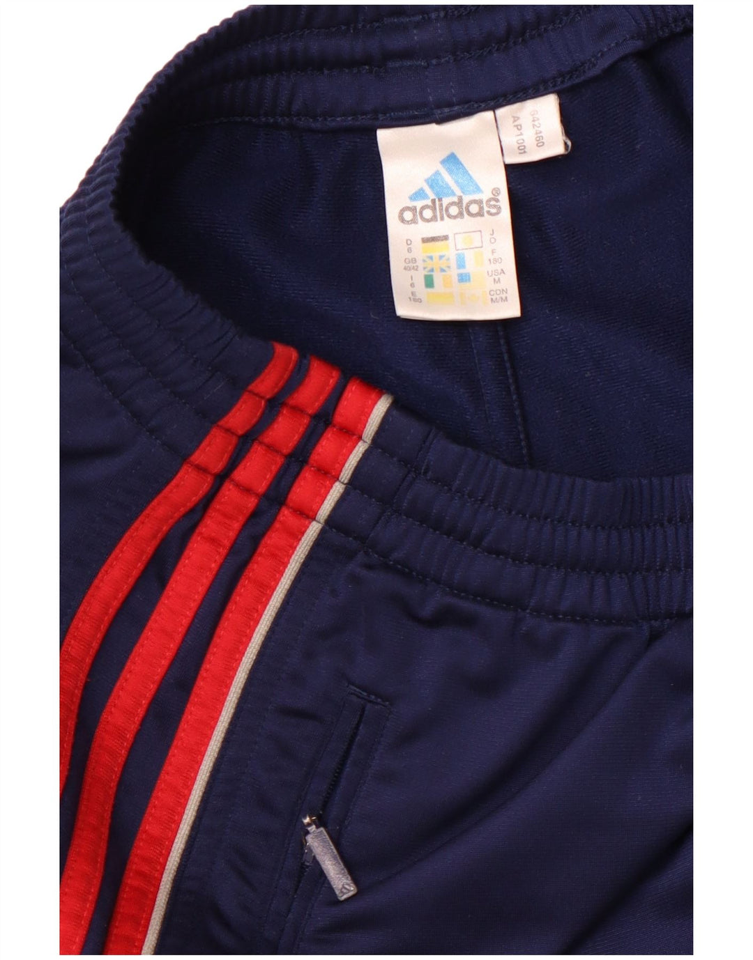 Pantaloni da tuta da uomo ADIDAS Joggers XL Poliestere color block blu navy