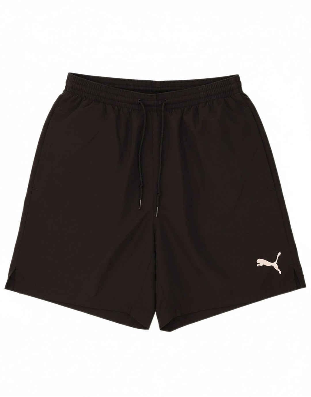 PUMA Mens Sport Shorts Large Black Polyester Vintage Puma and Second-Hand Puma from Messina Hembry 