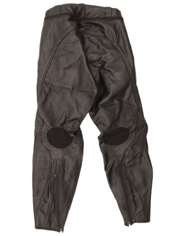 Pantaloni Moto Racer in pelle da uomo Dainese Taglia 52 Medio W32 L29 Nero